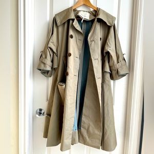 Max Azria Trench Coat, Medium